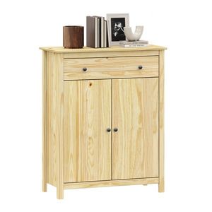 Komoda 2 dvere + zásuvka TORINO kovové úchytky vyobraziť