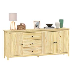 Komoda 3 dvere + 3 zásuvky TORINO kovové úchytky vyobraziť