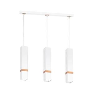 Luster na lanku VIDAR 3xGU10/25W/230V biela MLP5409 vyobraziť