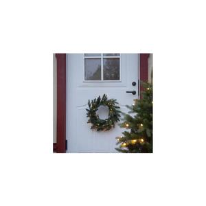 Eglo 410948-LED Vonkajší vianočný veniec so senzorom BYSKE 30xLED/0, 064W/3xAA IP44 612-78 vyobraziť