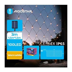 B.V. - LED Solárna vianočná reťaz 100xLED/8 funkcií 4, 5x1, 5m IP65 teplá biela B10201JG3 vyobraziť