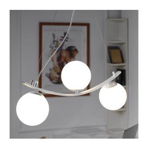 ONLI - Luster na lanku TRIO 3xE14/6W/230V biela 5044/SB vyobraziť