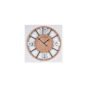 Eurolamp Nástenné hodiny 1xAA pr. 60 cm béžová 753-10046 vyobraziť