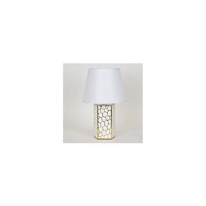 Eurolamp Stolná lampa 1xE14/40W/230V biela/zlatá 757-10103 vyobraziť