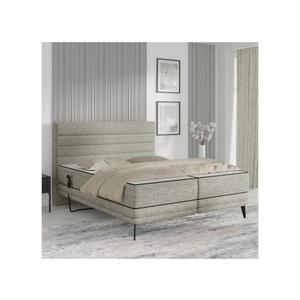 Elektricky polohovateľná čalúnená posteľ s matracmi MILA 180x200 cm sivá 04KTCLU744M180V1S1CX83 vyobraziť