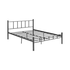 Kovová dvojlôžková posteľ ORMEL 120x200 cm čierna nosnosť 120 kg 319HBV1197 vyobraziť