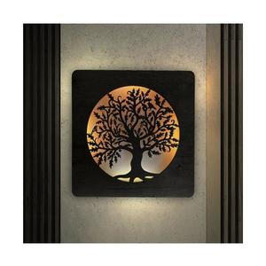 Li-Go 5275/DUB2 - LED nástenná dekorácia LED/10W/5V 20000 mAh 42x42 cm dub + DO 5275/DUB2 vyobraziť