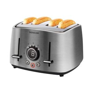 Sencor - Hriankovač so štyrmi otvormi 1600W/230V matný chróm 41006602 vyobraziť