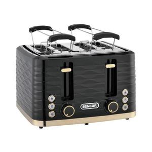 Sencor - Hriankovač so štyrmi otvormi 1600W/230V čierna/béžová 41024465 vyobraziť