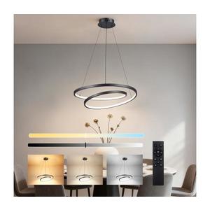 Brilagi-LED Stmievateľný závesný luster na lanku TWISTER LED/48W/230V pr. 50 cm čierna +DO BRI476 vyobraziť