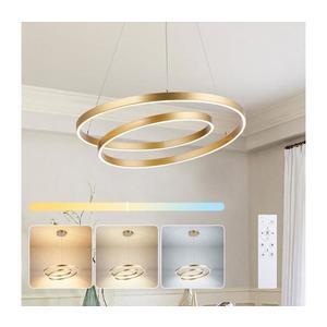 Brilagi-LED Stmievateľný luster na lanku TWISTER LED/48W/230V priemer 50 cm zlatý +DO BRI482 vyobraziť