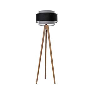 Stojacia lampa 1xE27/60W/230V dub/šedá S-DĄB-AB SZARY+CZARNY vyobraziť