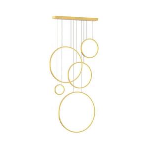 LED luster na lankách SATURNO LED/100W/230V zlatý ML2325 vyobraziť