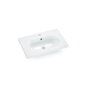 Bathco 0516 - Zapustené umývadlo ICE 60x35 cm živica/biela 0516 vyobraziť
