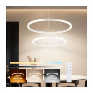 Brilagi - LED stmievateľný luster na lanku PORTOFINO LED/98W/230V pr. 80 cm biela +DO BRI512 vyobraziť