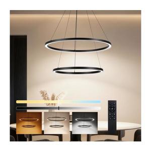 Brilagi - stmievateľný LED luster na lanku PORTOFINO LED/98W/230V pr. 80 cm čierna +DO BRI511 vyobraziť