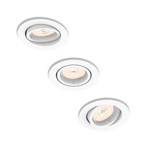 Philips 50393/31/PN - SADA 3x Podhľadové svietidlo DONEGAL 3xGU10/5, 5W/230V 50393/31/PN vyobraziť