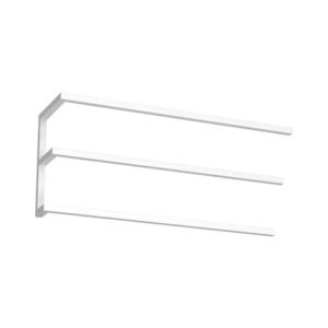 Nástenný vešiak na uteráky 25x60 cm biela 9875 vyobraziť