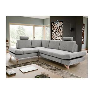 Rozkladacia rohová čalúnená sedacia súprava AVESTA s úložným priestorom do L, ľavé prevedenie, sivá 8590828984412 vyobraziť