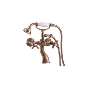 RAV Slezák MK159.5/2SM - Vaňová súprava s batériou MORAVA RETRO, stará mosadz MK159.5/2SM vyobraziť