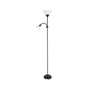 Brilagi - Stojacia lampa ARIANA 1xE27/100W/230V + 1xE14/25W čierna 63051 vyobraziť