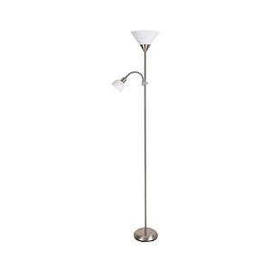 Brilagi - Stojacia lampa ARIANA 1xE27/100W/230V + 1xE14/25W matný chróm 63052 vyobraziť