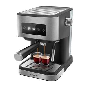 Sencor - pákový espresso kávovar 1050W/230V čierny/matný chróm 41018329 vyobraziť