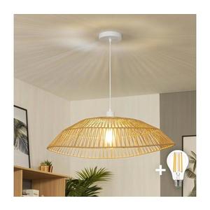 Brilagi - LED luster na lanku CERIA BOHO 1xE27/40W/230V pr. 70 cm hnedá EG300171+EG781098 vyobraziť