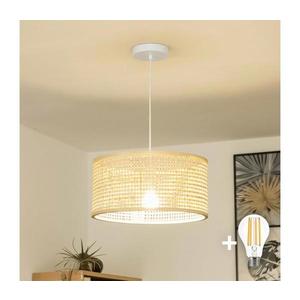 Brilagi - LED luster na lanku CERIA BOHO 1xE27/40W/230V pr. 25 cm bambus EG300171+EG781159 vyobraziť