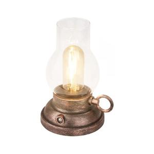 Brilo - LED stmievateľná vonkajšia nabíjateľná stolná lampa KANEA LED/1, 5W/5V IP44 1200mAh bronzová 7575013 vyobraziť