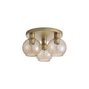 Searchlight 44521CP - Stropné svietidlo RADIANCE 3xE27/60W/230V pr. 37, 5 cm zlaté 44521CP vyobraziť