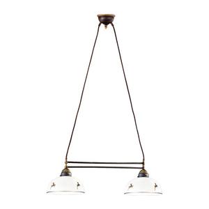 Kolarz 731.82.150 - Závesný luster na lanku NONNA 2xE27/75W/230V jelení ružové zlato 731.82.150 vyobraziť