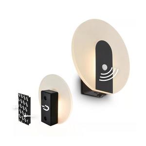 Briloner 3889015 - LED nabíjacie nástenné svietidlo so senzorom TARO LED/2, 5W/5V 1800 mAh čierne 3889015 vyobraziť