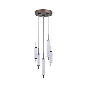 Searchlight 76210-5CL - LED stmievateľný luster na lanku CATTAIL LED/24W/230V 76210-5CL vyobraziť