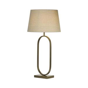 Searchlight EU94102NA - Stolná lampa MODISH 1xE27/60W/230V krémová EU94102NA vyobraziť