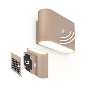 Briloner 3878011 - LED nabíjateľné nástenné svietidlo so senzorom CHAT LED/3W/5V 2000 mAh béžová 3878011 vyobraziť