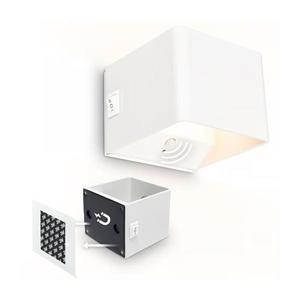 Briloner 3879016 - LED nabíjateľné nástenné svietidlo s pohybovým senzorom BORRA LED/1, 5W/5V 3600 mAh biela 3879016 vyobraziť