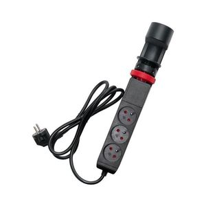 - Predlžovací kábel s uchytením na stôl, 3 zásuvky Typ E + 2x USB-A + 1x USB-C, 1, 5 m, čierny 52001087 vyobraziť