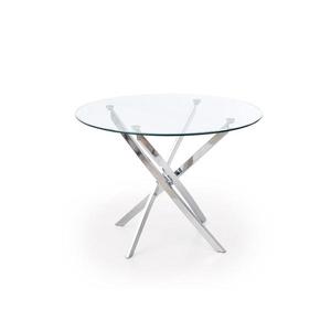 Halmar Jedálenský stôl ESTEN priehľadný/strieborný V-CH-RAYMOND-ST-CHROM vyobraziť