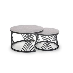 Halmar Sada 2x konferenčných stolíkov ELEGRA sivé V-CH-FLAMINGO-LAW-POPIEL vyobraziť