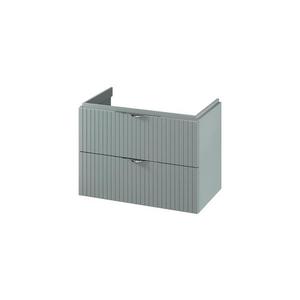 Cersanit S1017-001 - Závesná kúpeľňová skrinka pod umývadlo TIRSO 80x45 cm mentolová S1017-001 vyobraziť