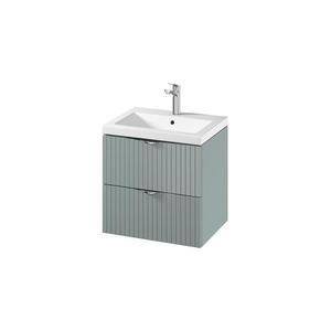 Cersanit S801-544 -Závesná kúpeľňová skrinka s umývadlom TIRSO 60x45 cm mintová S801-544 vyobraziť