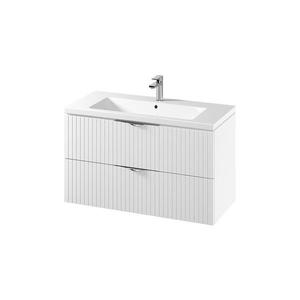 Cersanit S801-542 - Závesná kúpeľňová skrinka s umývadlom TIRSO 100x45 cm biela S801-542 vyobraziť