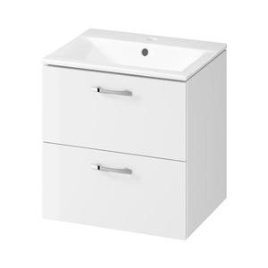 Cersanit S801-456 - Závesná kúpeľňová skrinka s umývadlom NIKO 50x40 cm biela S801-456 vyobraziť