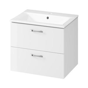 Cersanit S801-309-DSM- Závesná kúpeľňová skrinka s umývadlom NIKO 60x45 cm biela S801-309-DSM vyobraziť