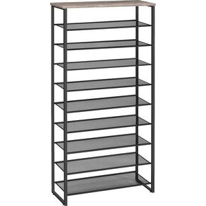 Botník Vasagle Mug 159 cm šedý/černý vyobraziť