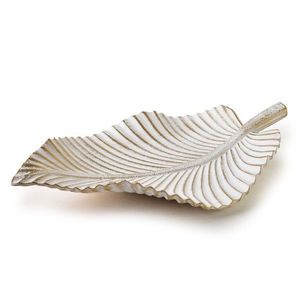 Dekorativní tác DAZ bílý/zlatý vyobraziť