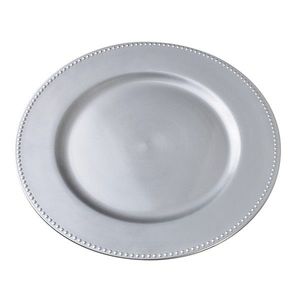 Dekorativní talíř BLANCHE SILVER 33 cm stříbrný vyobraziť