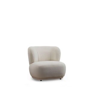 Designové křeslo Livorno bílé vyobraziť