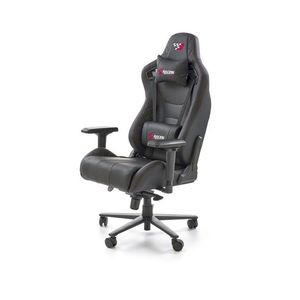 Herní židle Chavez ekokůže černá vyobraziť